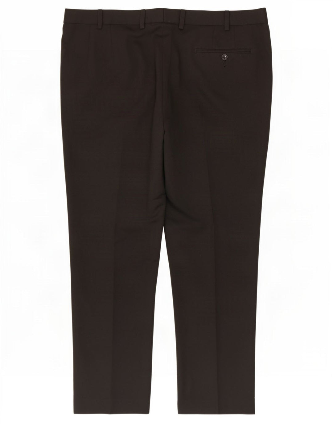Marks & Spencer Mens Regular Fit Suit Trousers W40 L29 Black Polyester