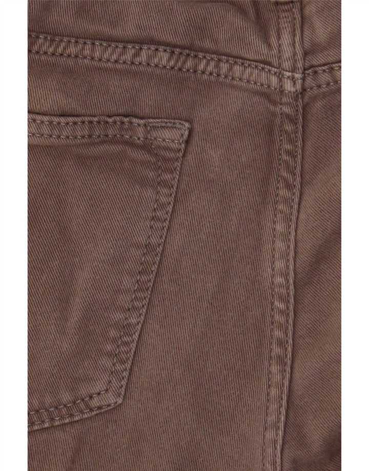 Hackett Mens Slim Casual Trousers W36 L32 Grey Cotton