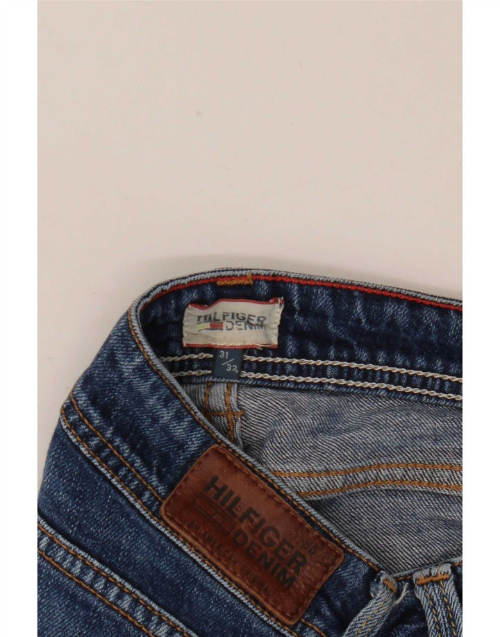 Tommy Hilfiger Womens Slim Jeans W31 L32 Blue Cotton
