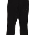 Nike Womens Dri Fit Capri Leggings UK 10 Small Black Polyester