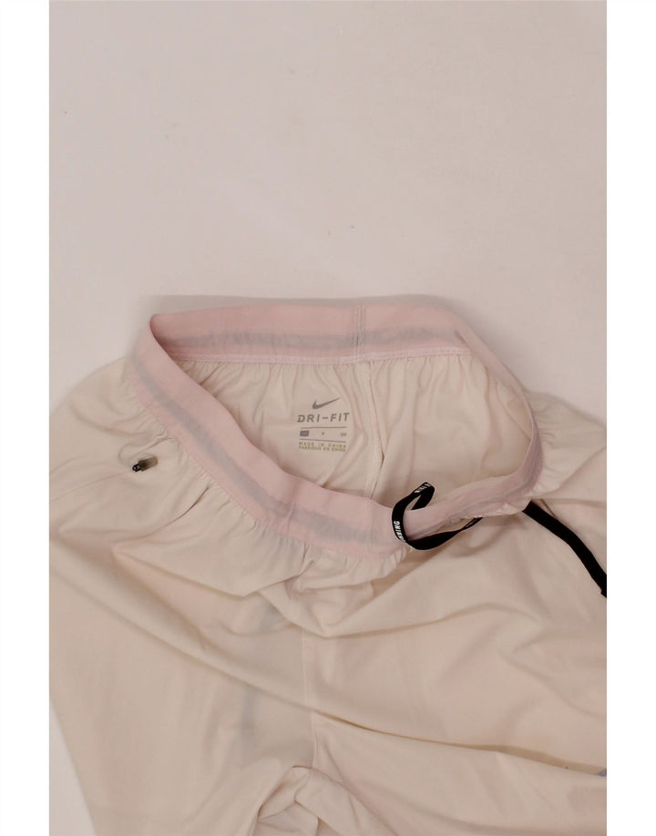 NIKE Womens Dri Fit Tracksuit Trousers UK 10 Small  Pink Vintage Nike and Second-Hand Nike from Messina Hembry 