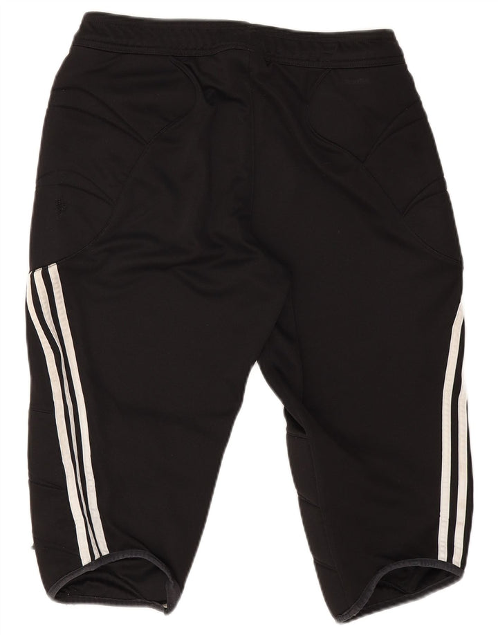 Adidas Mens Bermuda Sport Shorts Large Black Polyester