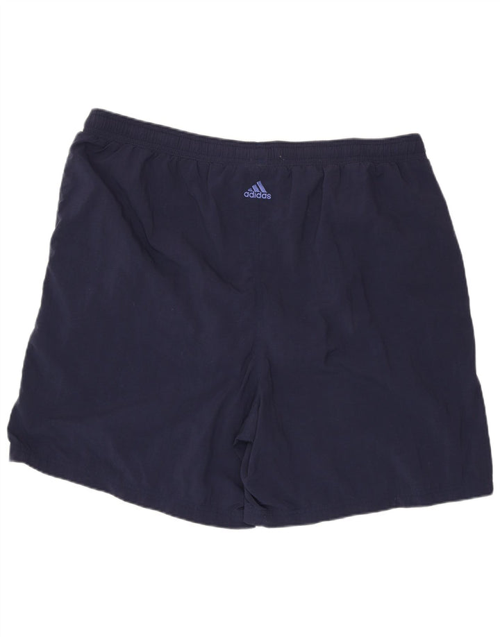 ADIDAS Mens Sport Shorts 2XL  Navy Blue Polyester