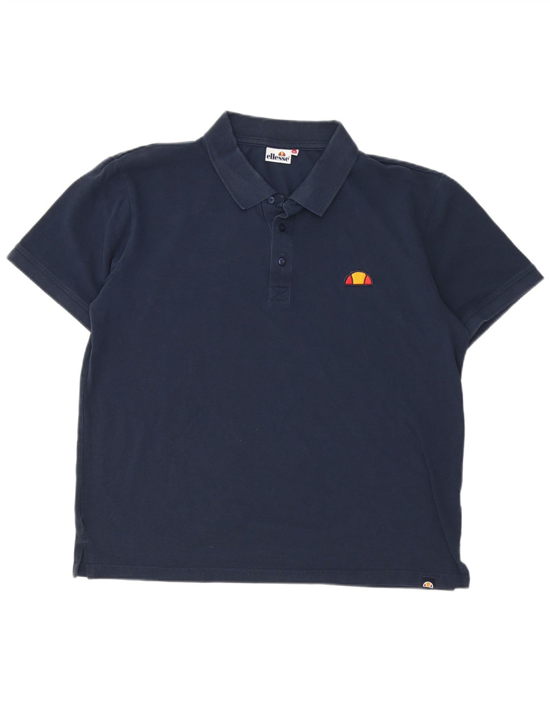 Ellesse Mens Polo Shirt XL Navy Blue