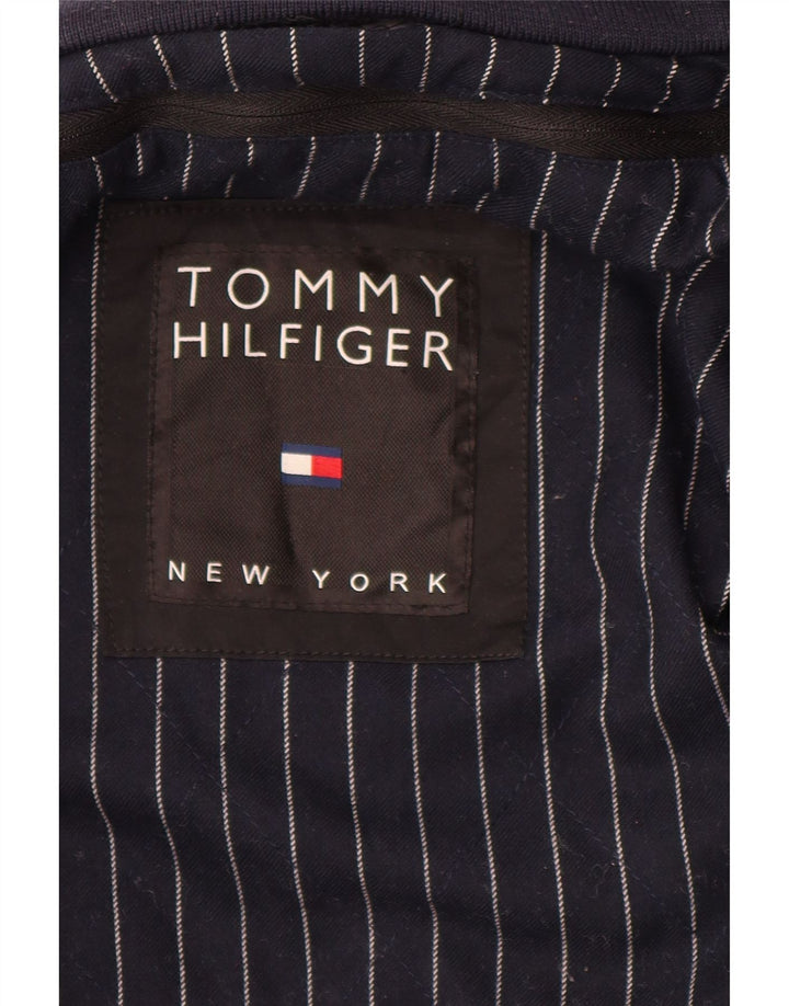 Tommy Hilfiger Mens Utility Jacket UK 38 Medium Black Nylon