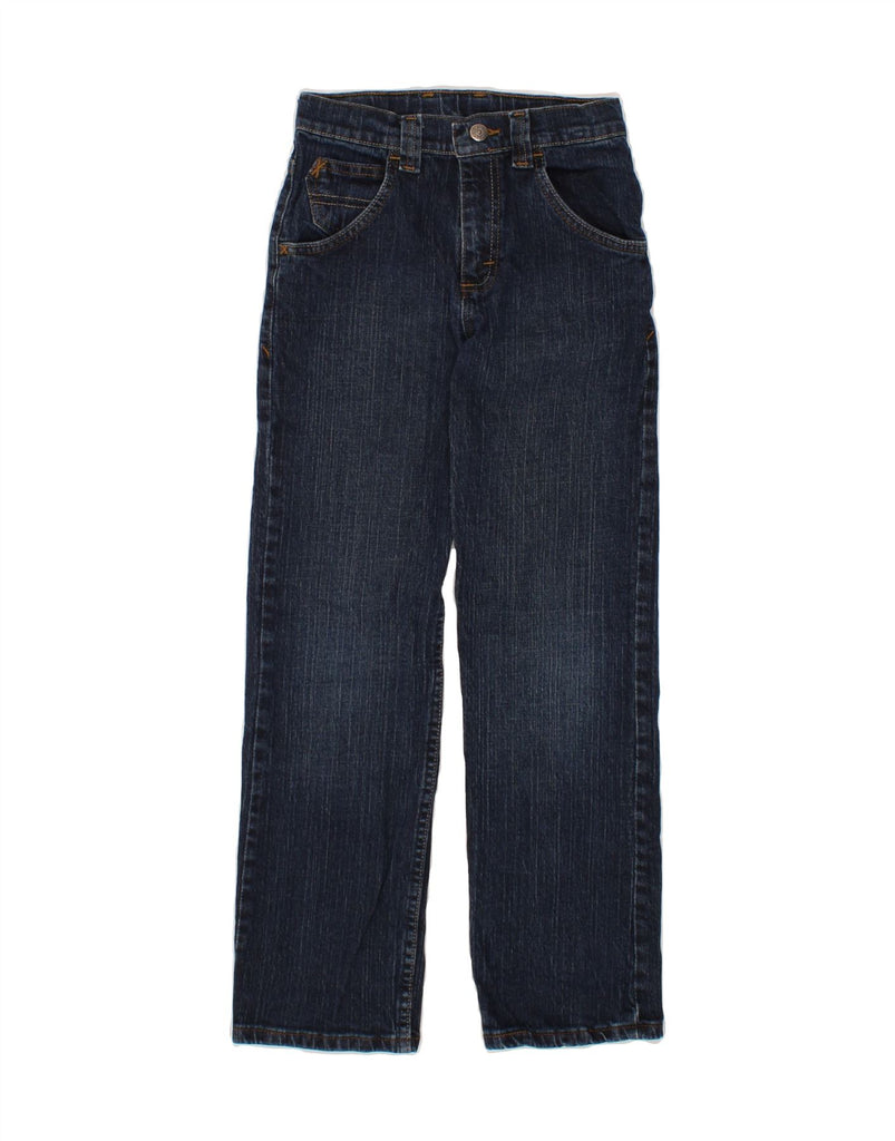 WRANGLER Boys Straight Jeans 11-12 Years W24 L27 Blue Cotton Vintage Wrangler and Second-Hand Wrangler from Messina Hembry 