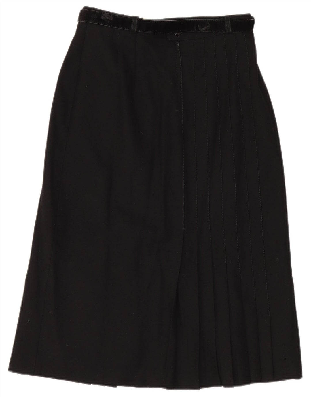 Vintage Womens A-Line Skirt W28 Medium  Black