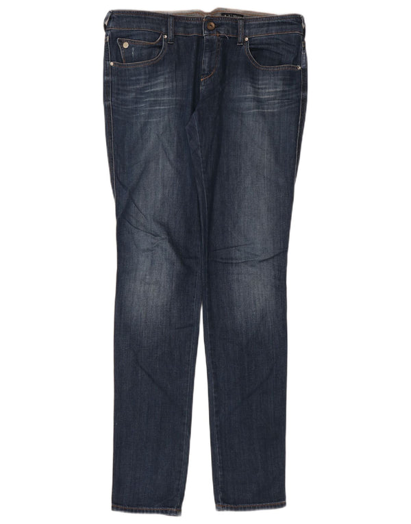 Armani Womens Skinny Jeans W30 L34 Navy Blue