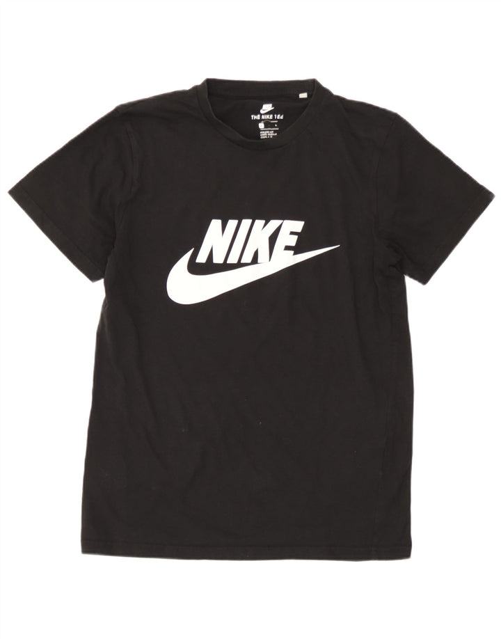 Nike Mens Athletic Cut Graphic T-Shirt Top Medium Black