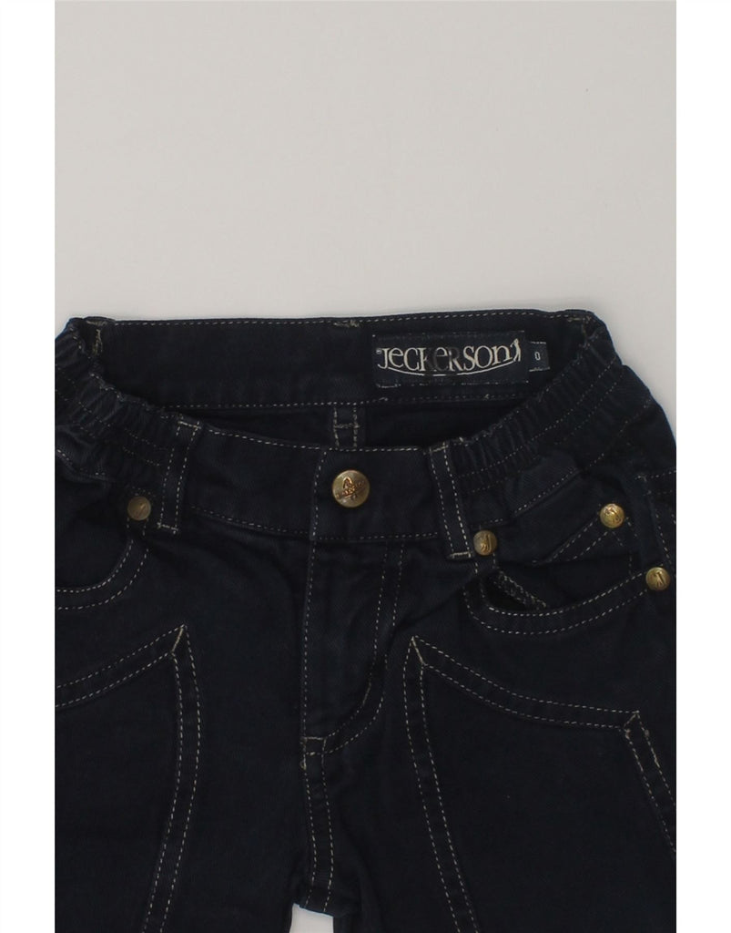 JECKERSON Baby Boys Straight Jeans 0-3 Months W18 L11  Navy Blue Cotton | Vintage Jeckerson | Thrift | Second-Hand Jeckerson | Used Clothing | Messina Hembry 