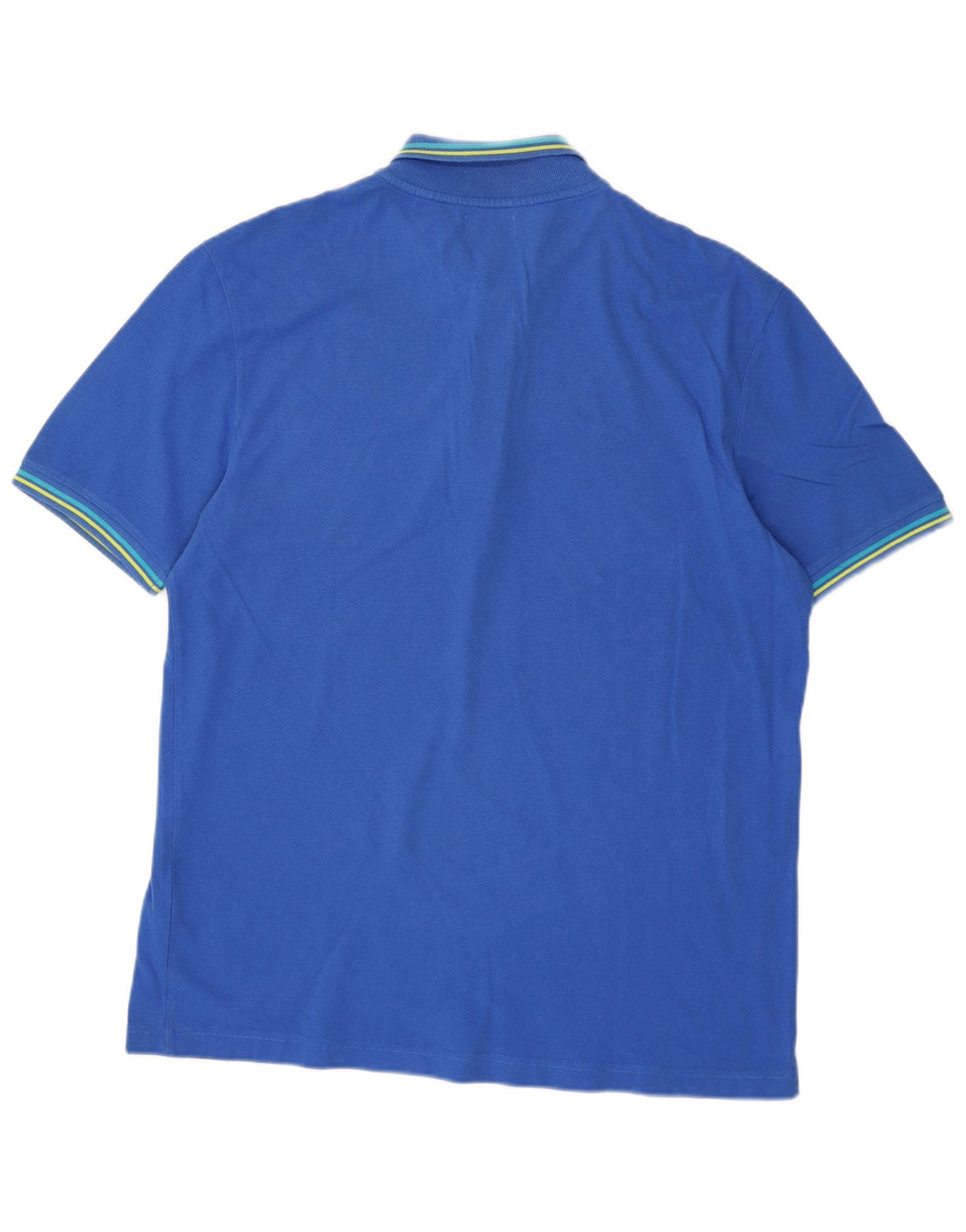 Kappa Mens Polo Shirt XL Blue Cotton