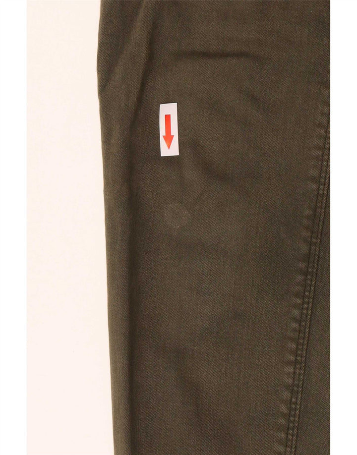 Zara Womens Jegging Jeans EU 40 Medium W30 L28 Khaki