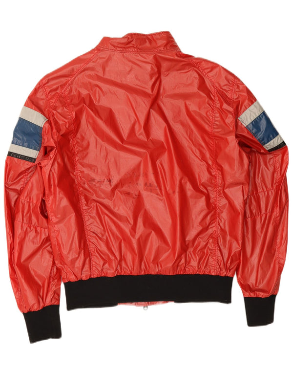 Refrigiwear Womens Rain Jacket UK 18 XL Red Colourblock