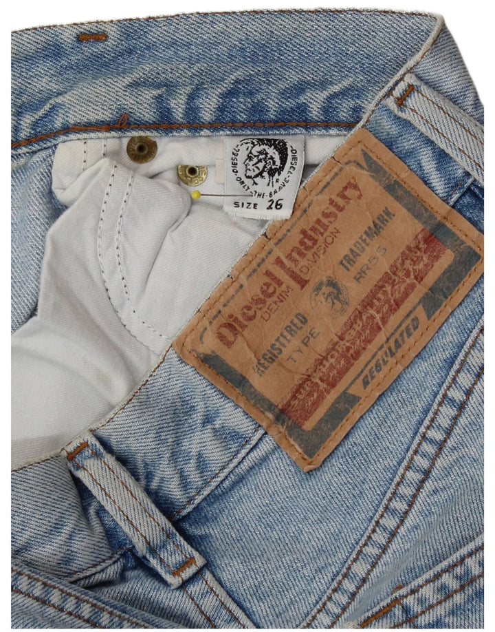 Diesel Womens Straight Jeans W26 L31 Blue