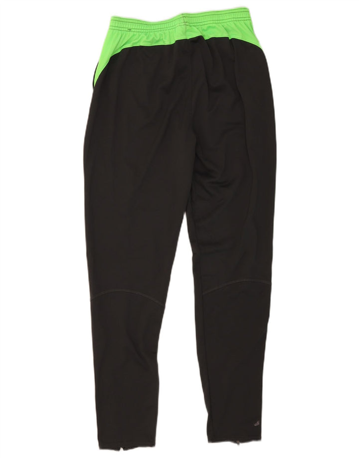 Nike Mens Dri Fit Tracksuit Trousers Small Grey Colourblock Polyester