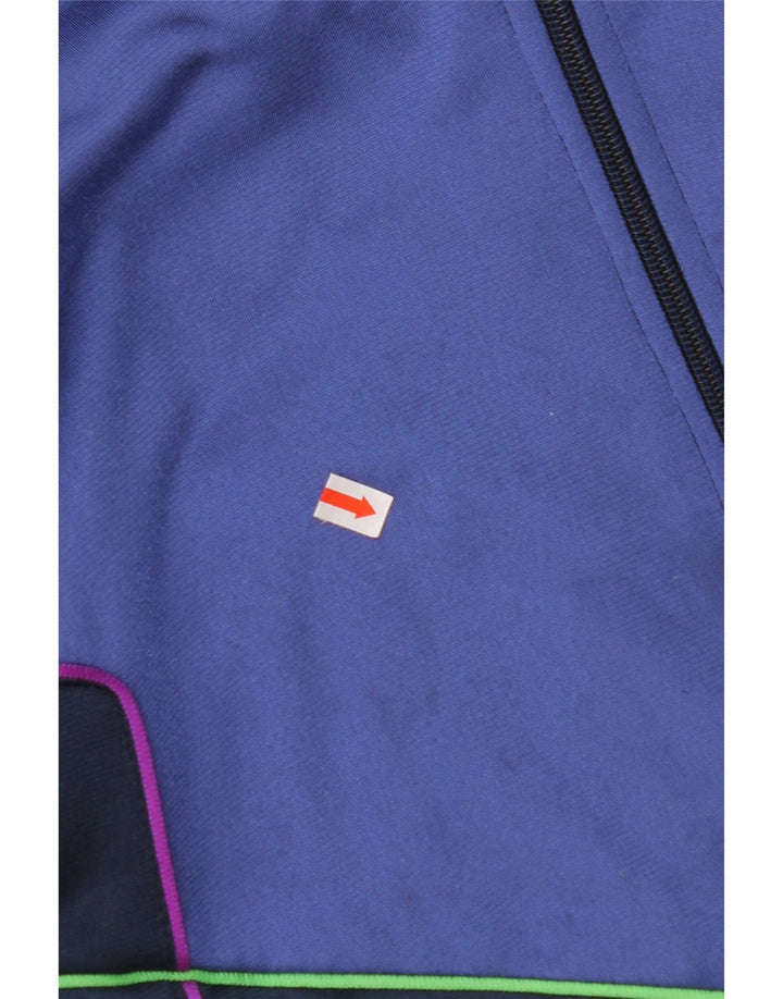 LOTTO Mens Tracksuit Top Jacket XL Blue Colourblock