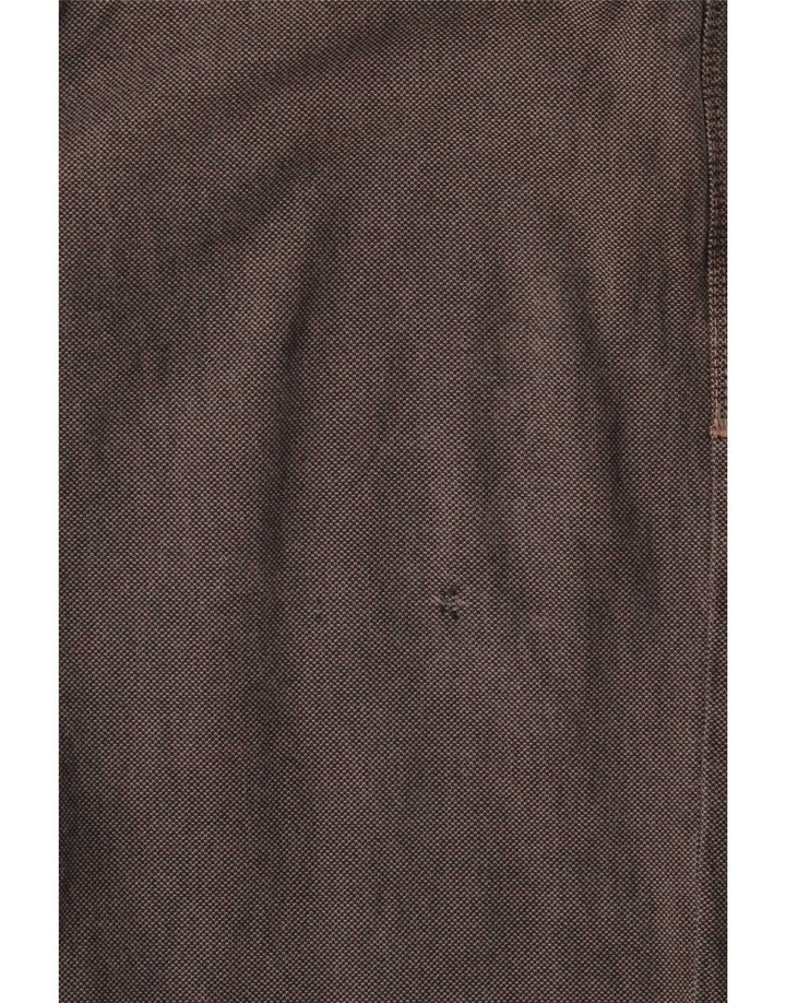 Massimo Dutti Mens Slim Fit Casual Trousers EU 40 Medium W31 L31 Grey