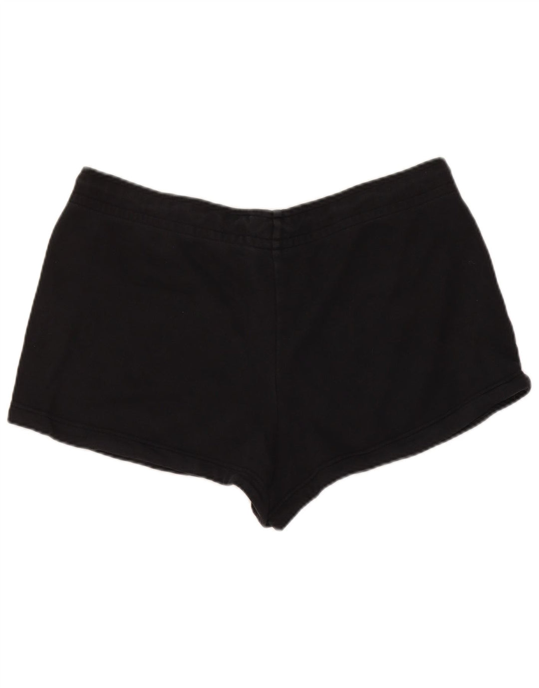 Nike Womens Sport Shorts UK 16 Large  Black Cotton