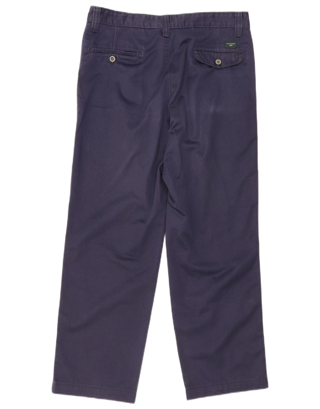 Dockers Mens Khakis Pegged Chino Trousers W33 L28 Navy Blue