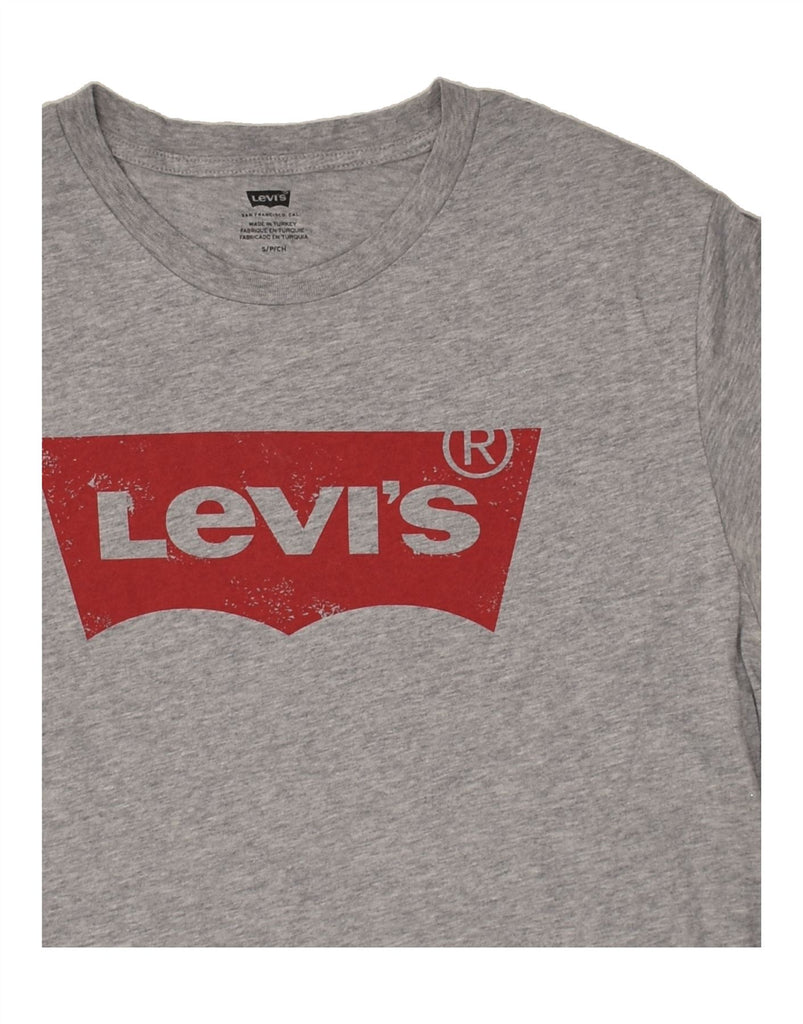 LEVI'S Mens Graphic T-Shirt Top Small Grey | Vintage Levi's | Thrift | Second-Hand Levi's | Used Clothing | Messina Hembry 