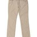 Guess Womens Slim Jeans W33 L34 Off White Cotton