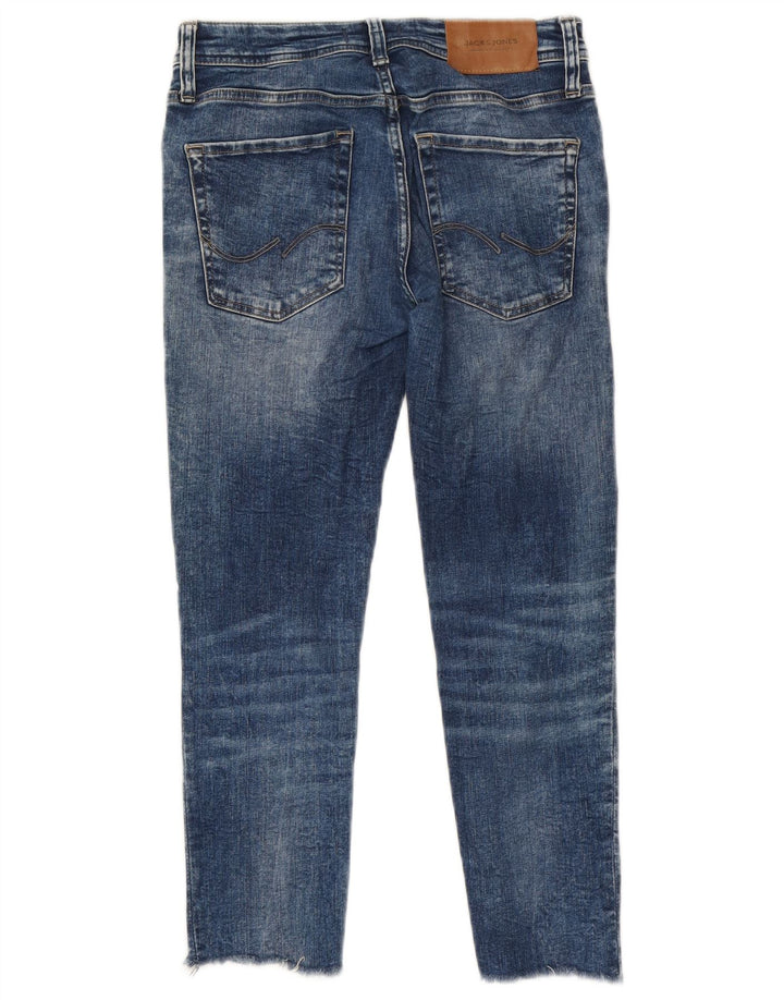 Jack & Jones Womens Slim Jeans W28 L23 Blue Cotton