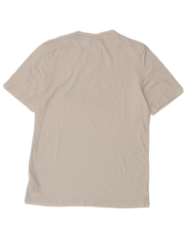 Adidas Mens Graphic T-Shirt Top Small White Cotton