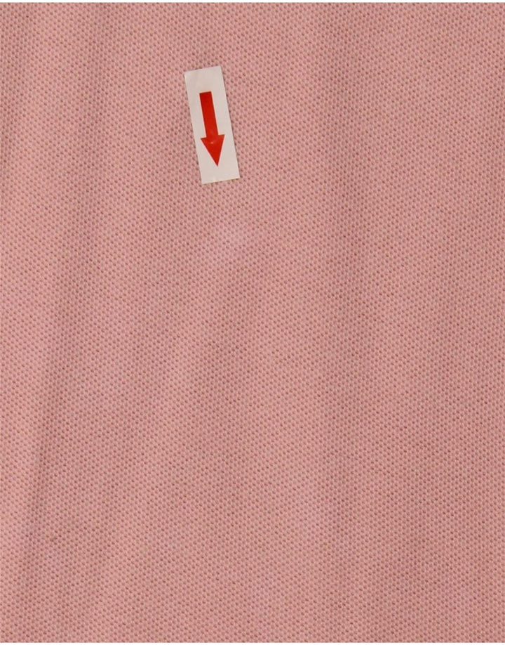 Timberland Mens Polo Shirt XL Pink Cotton