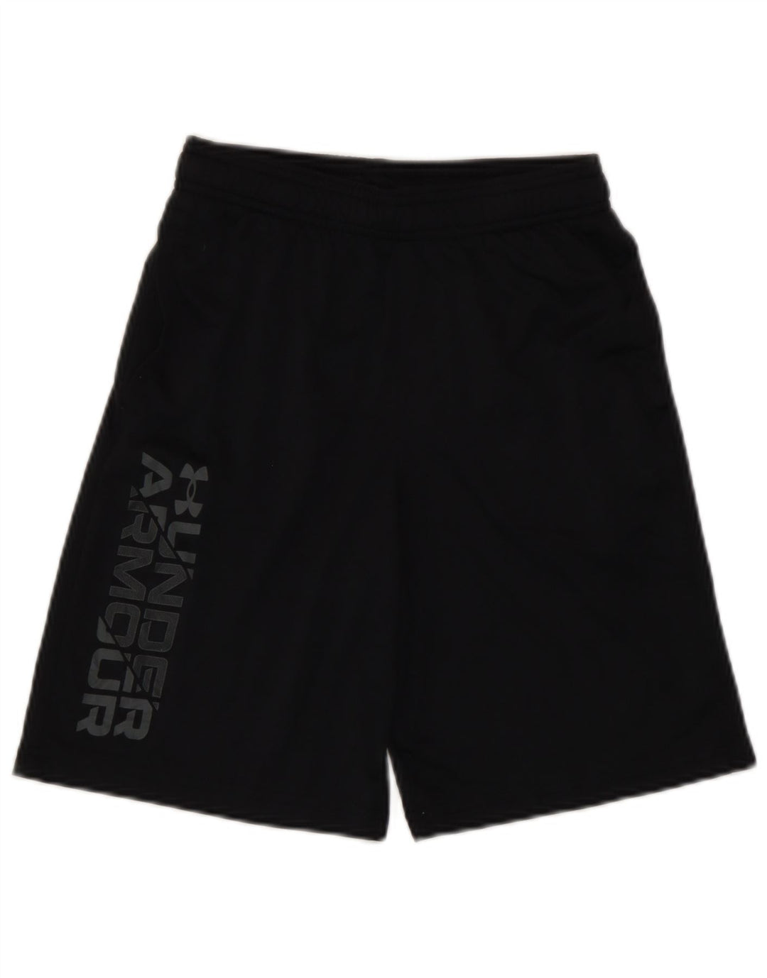 Under Armour Boys Graphic Sport Shorts 9-10 Years Medium Black Polyester