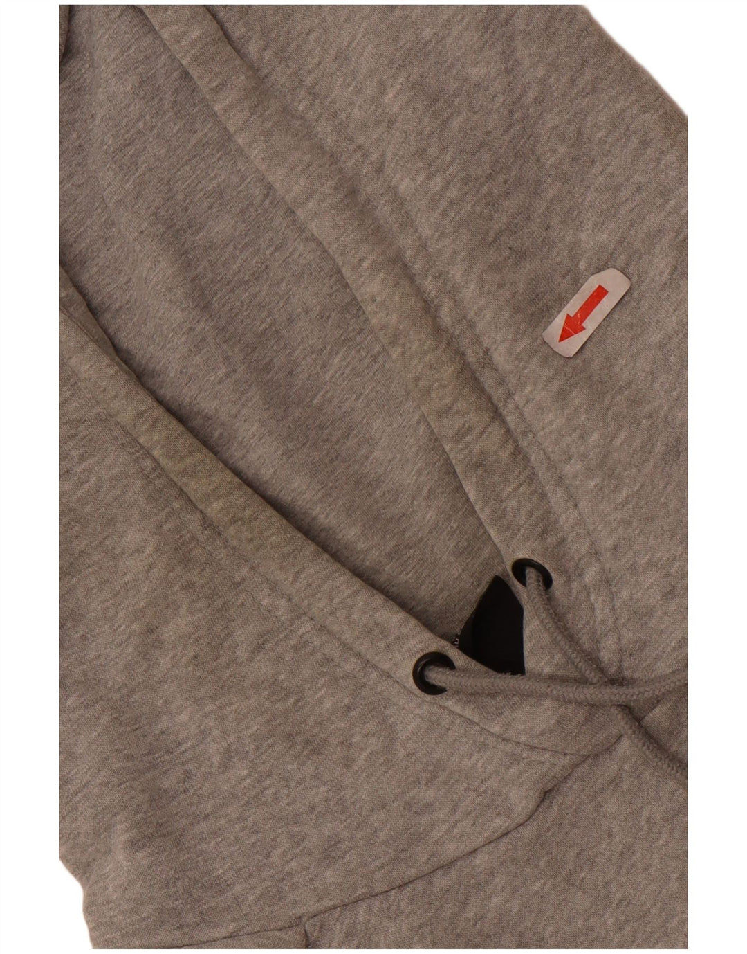 Nike Mens Hoodie Jumper Medium Grey Flecked Cotton