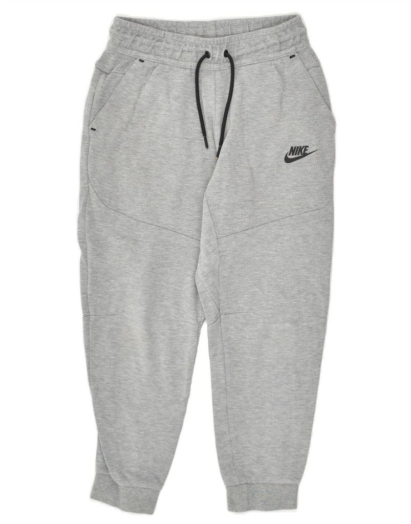 NIKE Girls Tracksuit Trousers Joggers 10-11 Years Medium Grey | Vintage Nike | Thrift | Second-Hand Nike | Used Clothing | Messina Hembry 