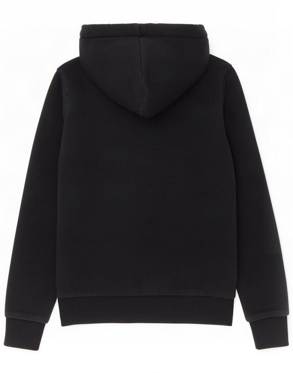 Superdry Womens Graphic Zip Hoodie Sweater UK 6 XS Navy Blue Cotton