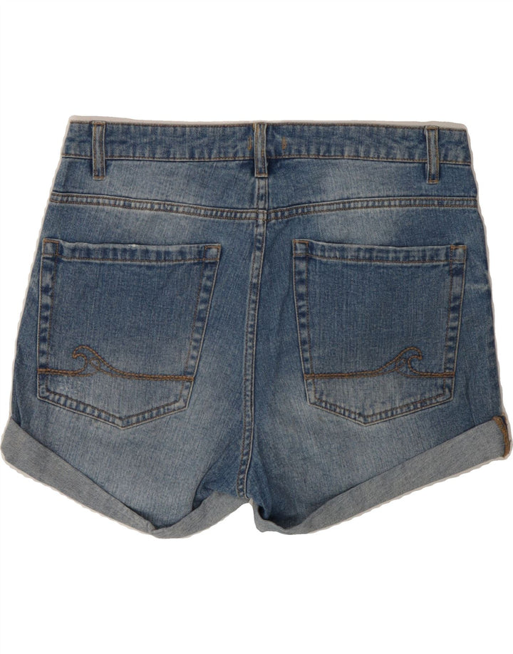 ROXY Womens Sport Shorts W27 Small Blue Cotton Vintage Roxy and Second-Hand Roxy from Messina Hembry 