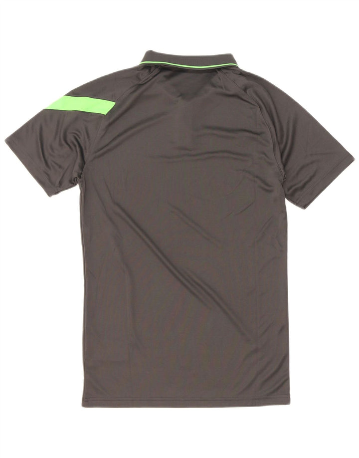 Nike Mens Dri Fit Polo Shirt Small Grey Colourblock Polyester