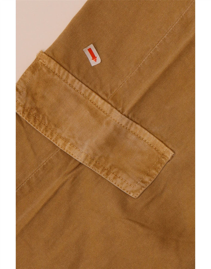 ZARA Womens Straight Cargo Trousers EU 40 Medium W30 L31 Beige Cotton Vintage Zara and Second-Hand Zara from Messina Hembry 