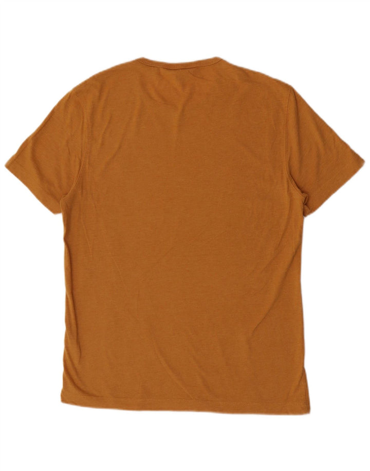 Penguin Mens T-Shirt Top Medium Yellow Cotton