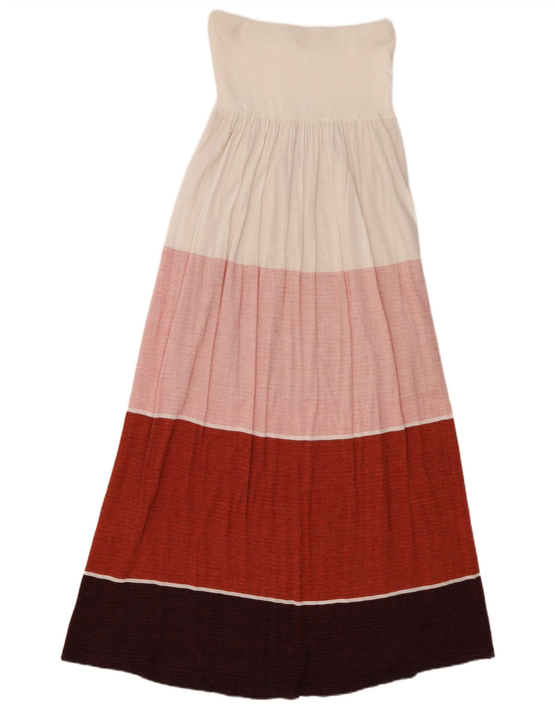 Patrizia Pepe Womens Strapless Dress One Size Multicoloured Striped