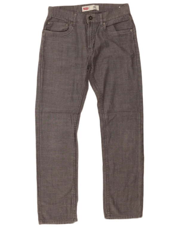 Levi's Boys 511 Slim Casual Trousers 15-16 Years W29 L29 Grey Cotton