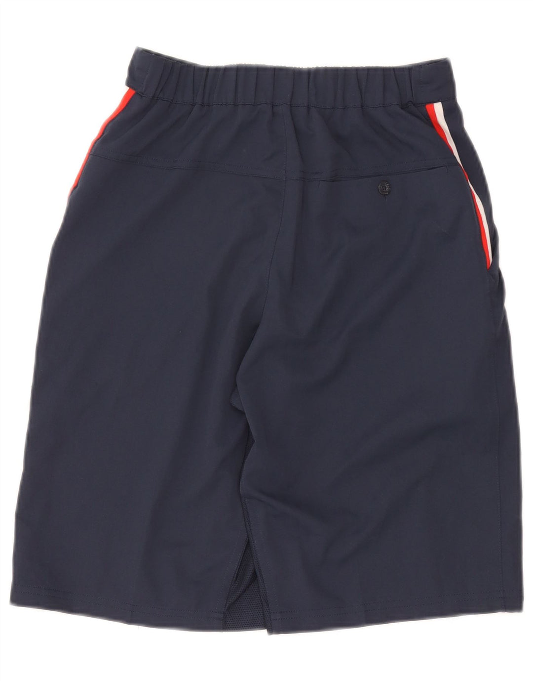 Nike Womens Dri Fit Chino Shorts XS W25 Navy Blue Polyester