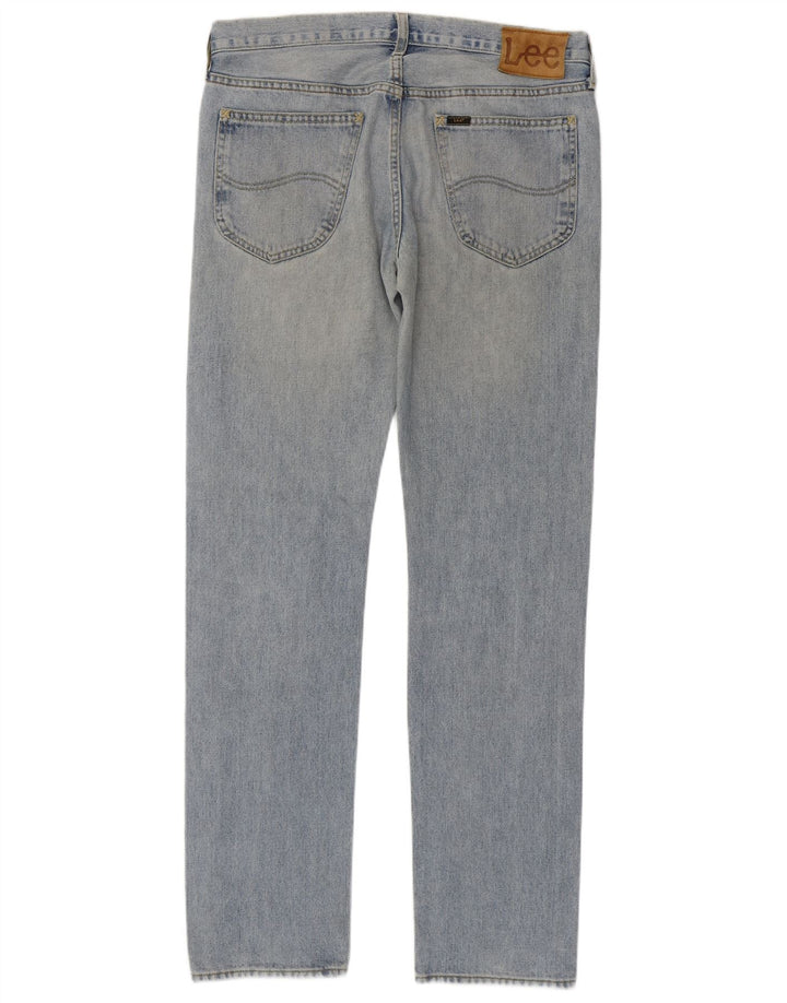 Lee Mens Daren Slim Jeans W32 L34 Blue Cotton