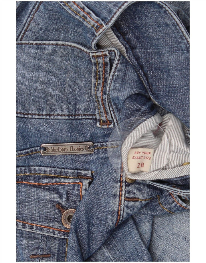 Marlboro Classics Womens Cropped Jeans W28 L24 Blue