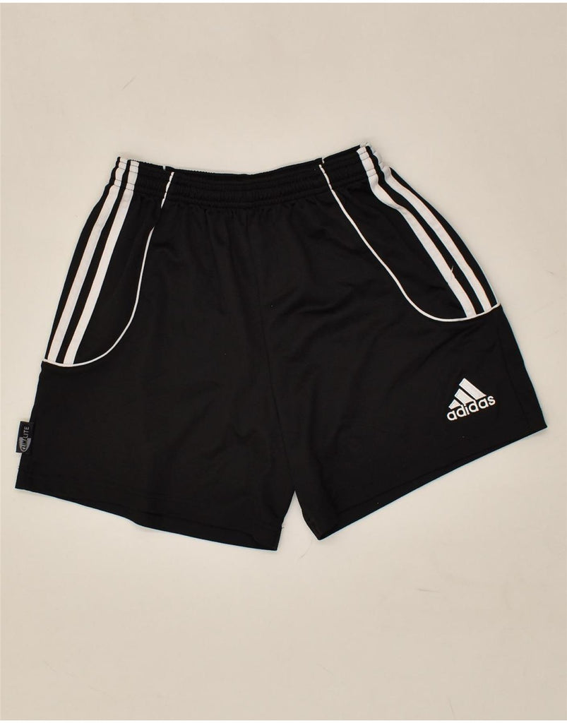 ADIDAS Boys Sport Shorts 13-14 Years Black Polyester | Vintage Adidas | Thrift | Second-Hand Adidas | Used Clothing | Messina Hembry 