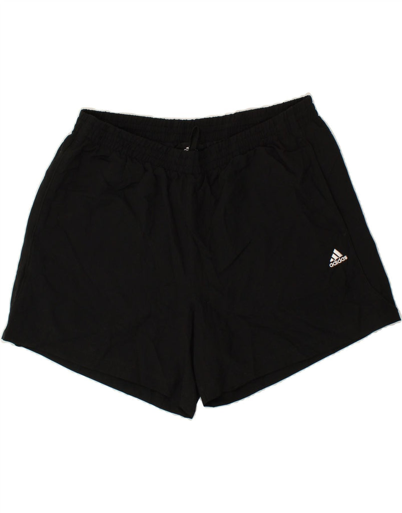 ADIDAS Mens Climalite Sport Shorts XL Black Polyester | Vintage Adidas | Thrift | Second-Hand Adidas | Used Clothing | Messina Hembry 