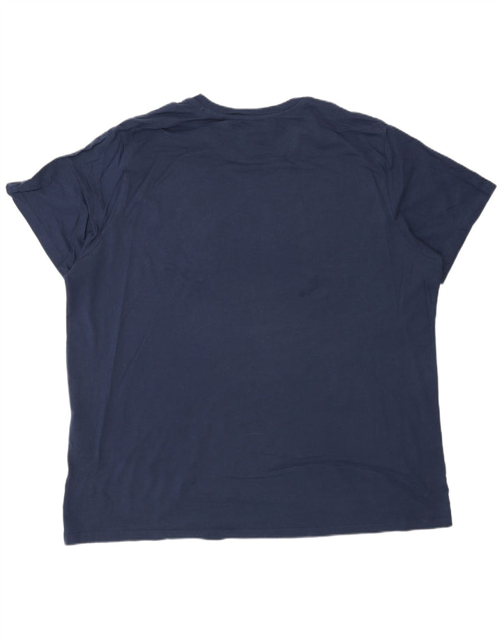 Levi's Mens Graphic T-Shirt Top 2XL Navy Blue Cotton