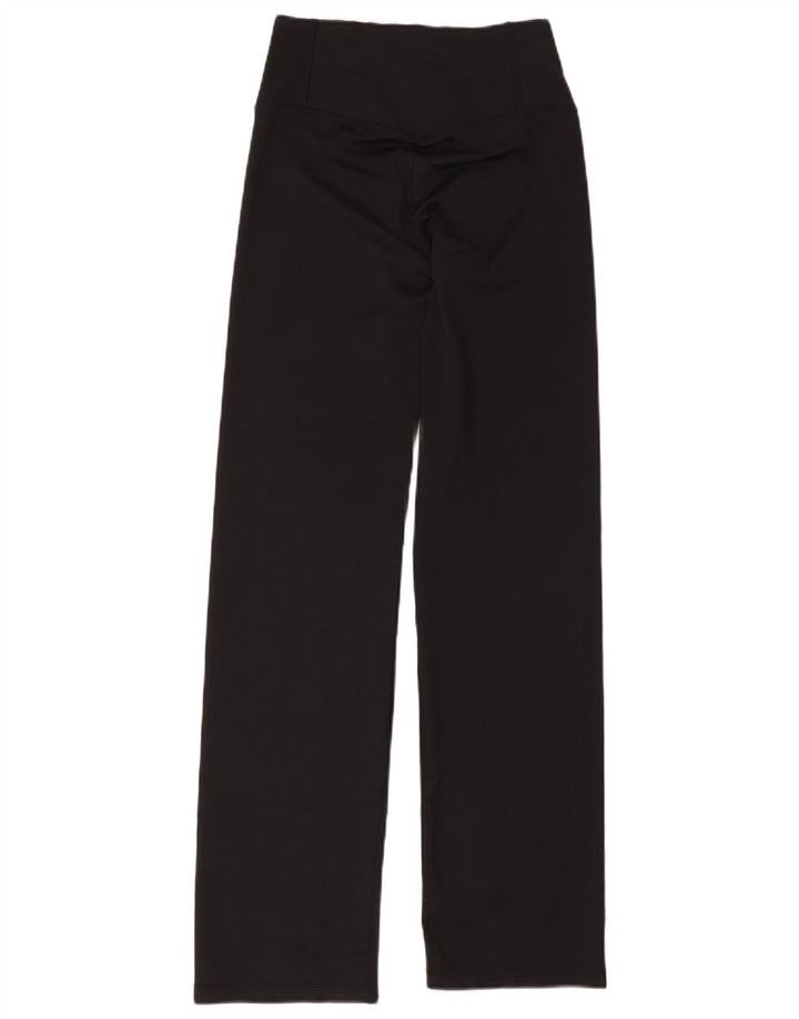 Nike Womens Dri Fit Tracksuit Trousers UK 12 Medium Black
