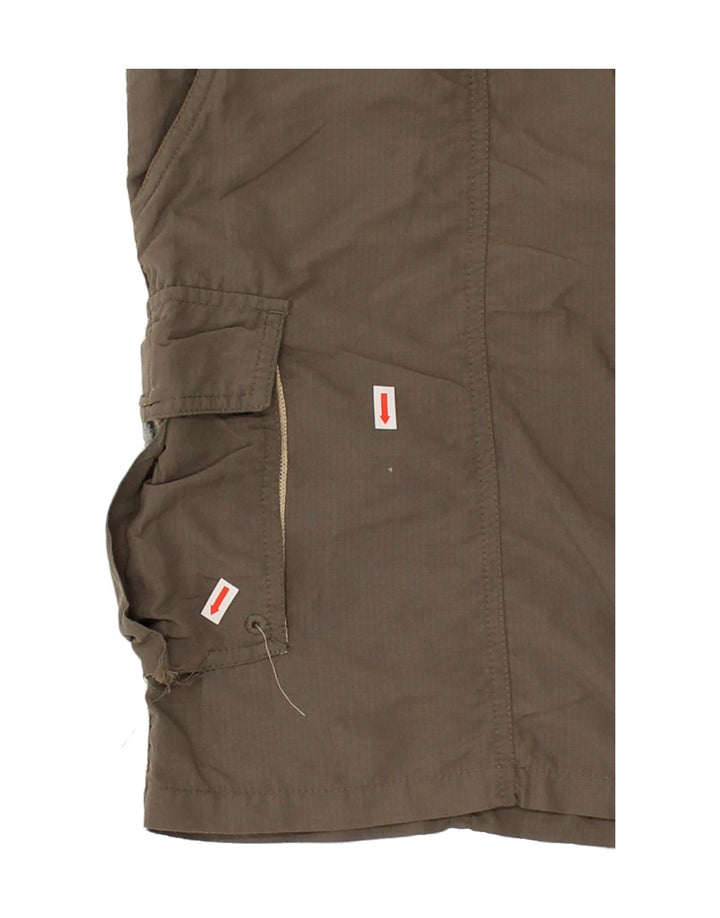 EDDIE BAUER Mens Cargo Shorts W38 XL Brown Nylon Vintage Eddie Bauer and Second-Hand Eddie Bauer from Messina Hembry 