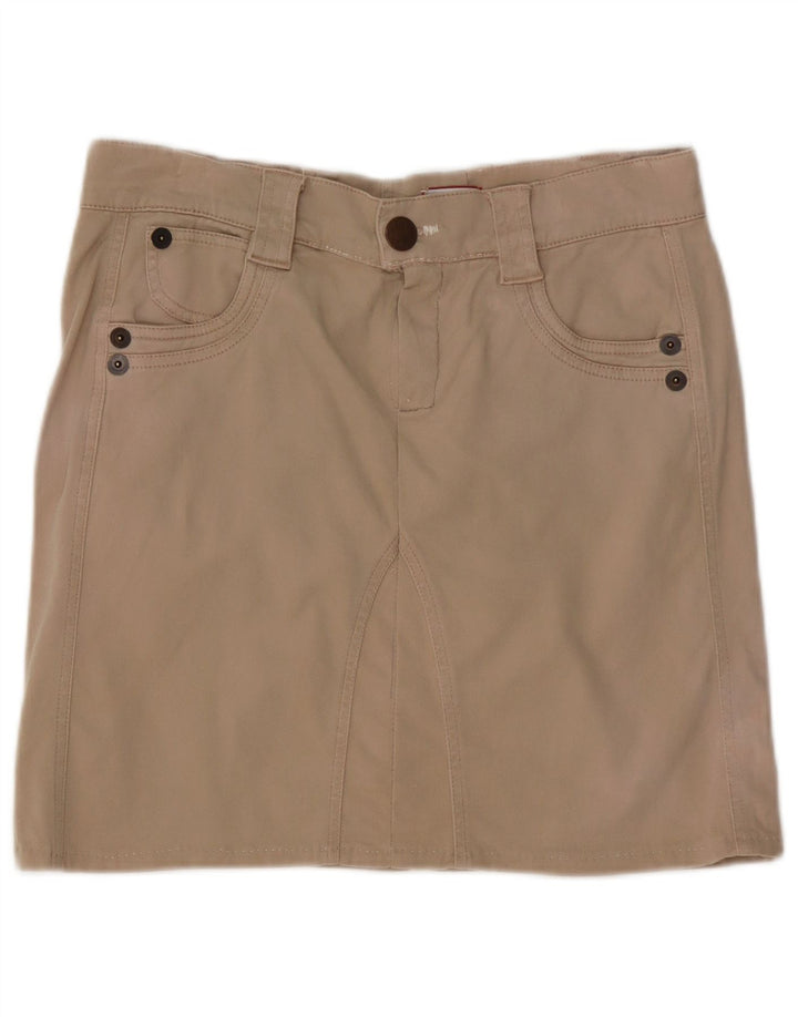 Max & Co. Womens Mini Skirt W32 Large Beige