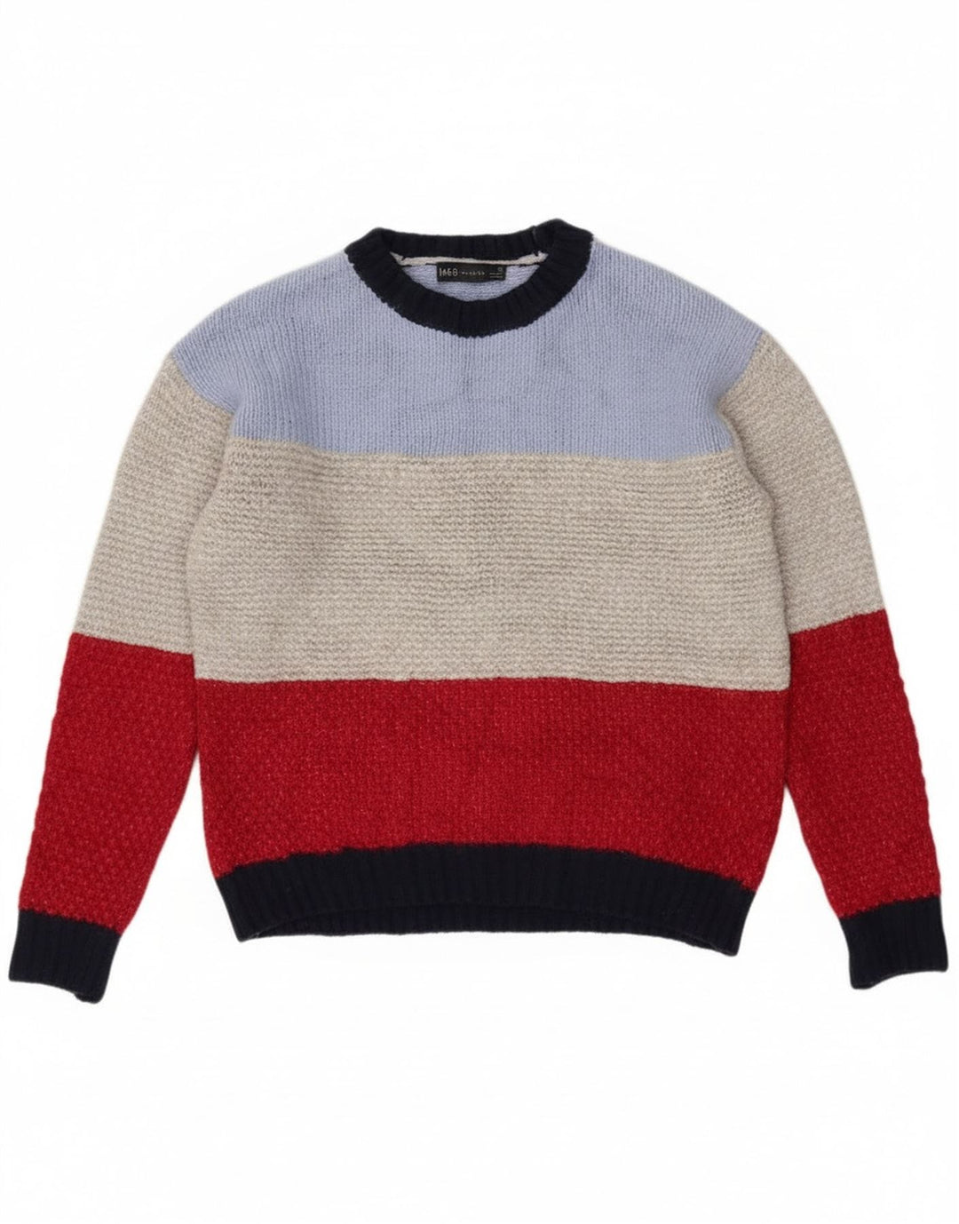 Marks & Spencer Womens Boat Neck Jumper Sweater UK 6 XS Multicoloured