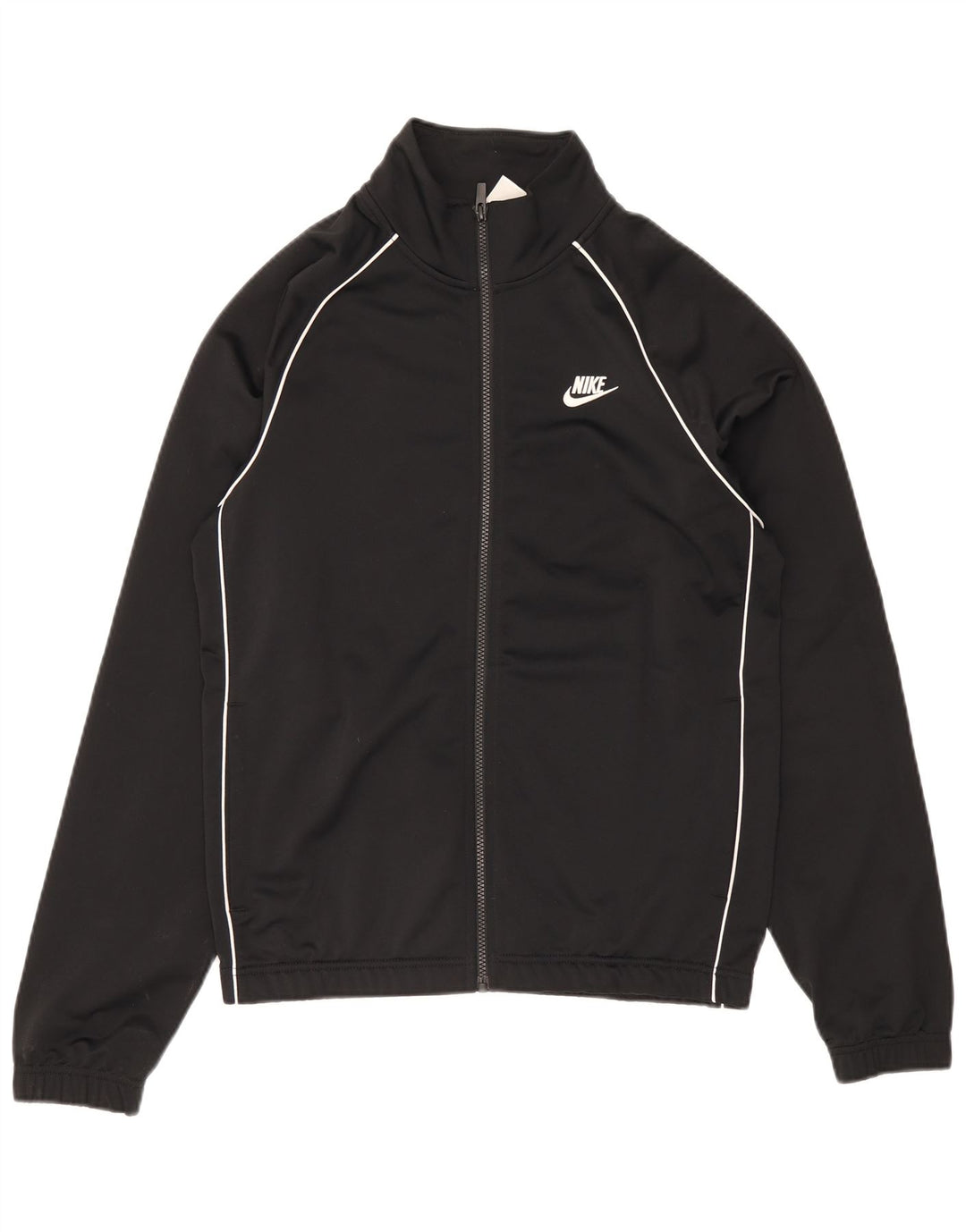 Nike Mens Tracksuit Top Jacket Small Black Polyester