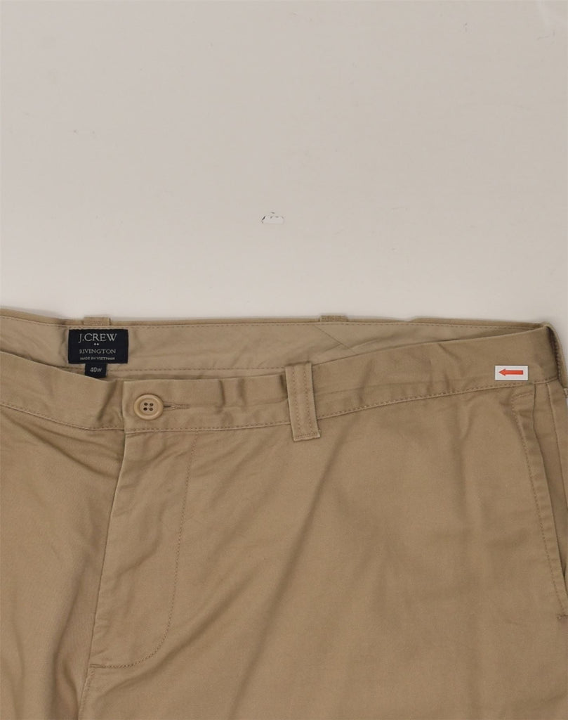 J. CREW Mens Chino Shorts W40 XL  Brown Cotton | Vintage J. Crew | Thrift | Second-Hand J. Crew | Used Clothing | Messina Hembry 